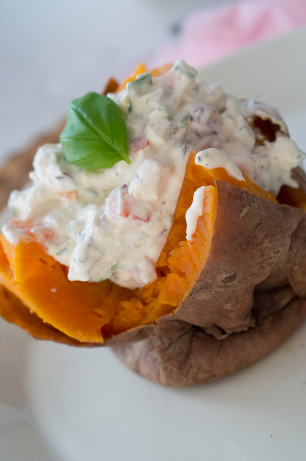 Bakad sötpotatis