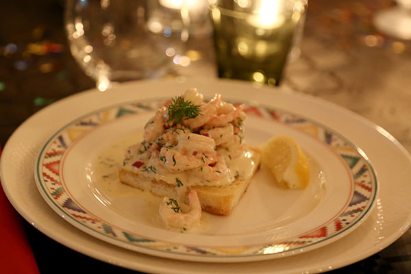 Toast skagen