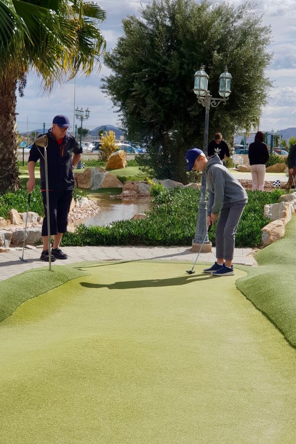 Minigolf i Murcia