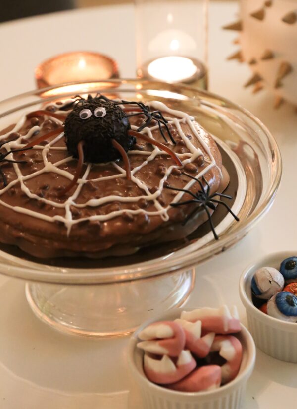 Enklaste Halloweentårtan