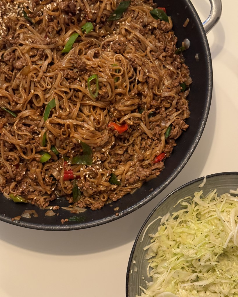 Köttfärswok