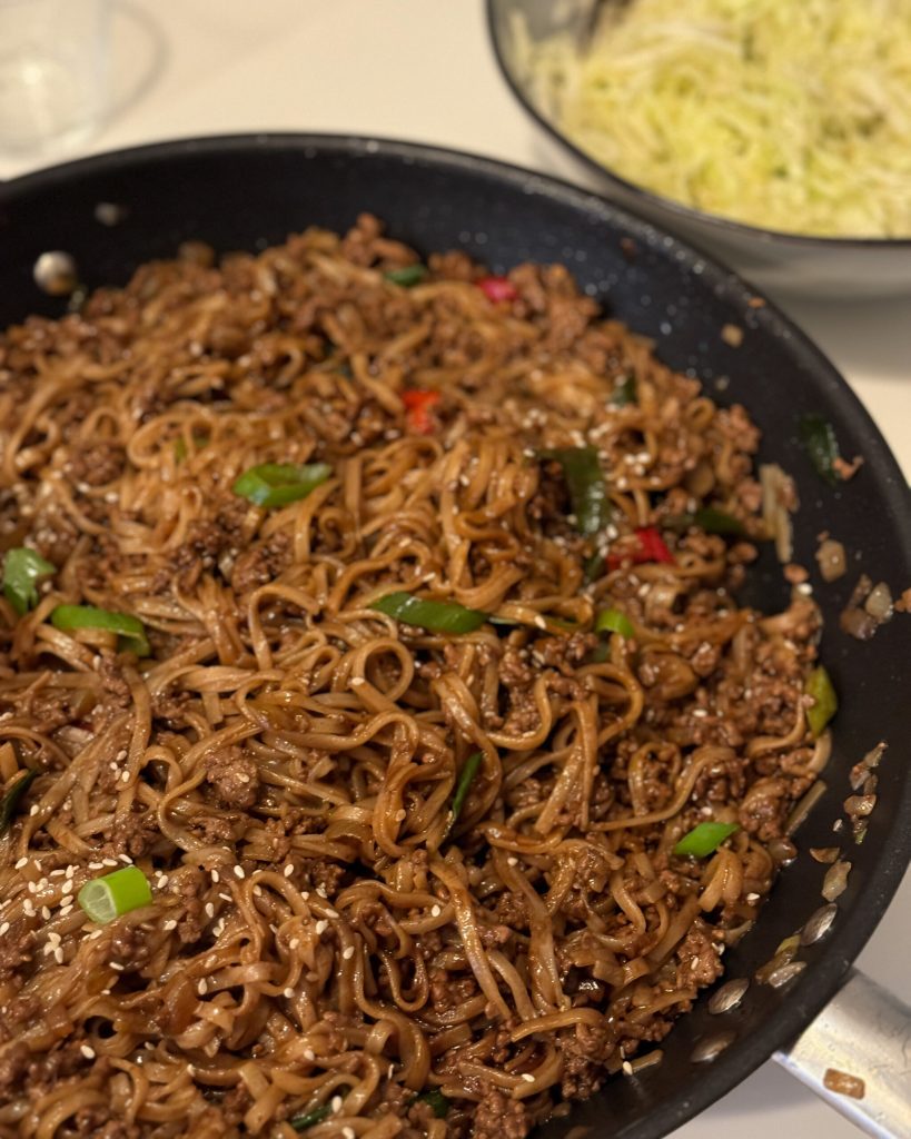 Köttfärswok