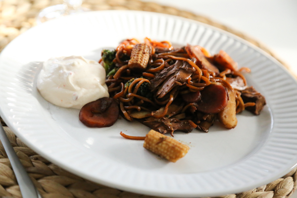 En favorit - kycklingwok