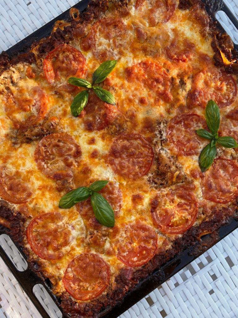 Lyxig lasagne i långpanna