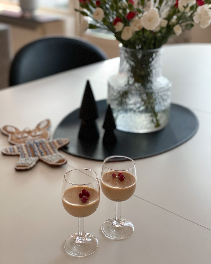 Pepparkakspannacotta