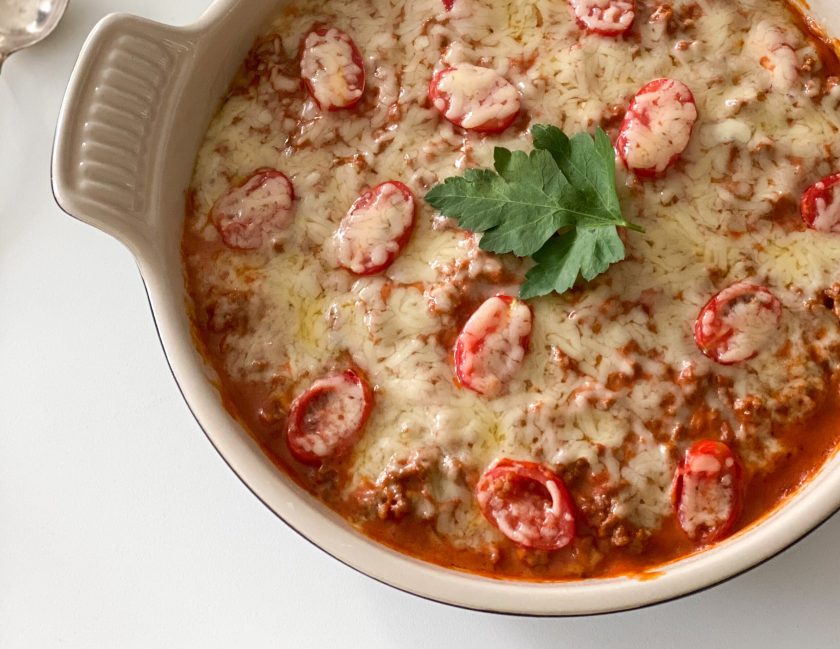 Potatisgratäng med färstäcke