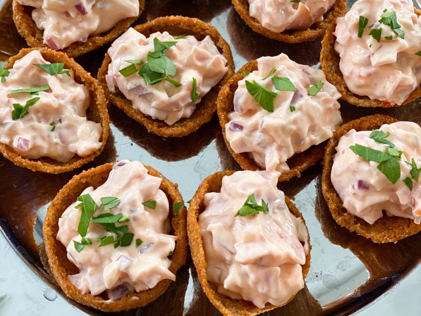 Rågkrustader med chili