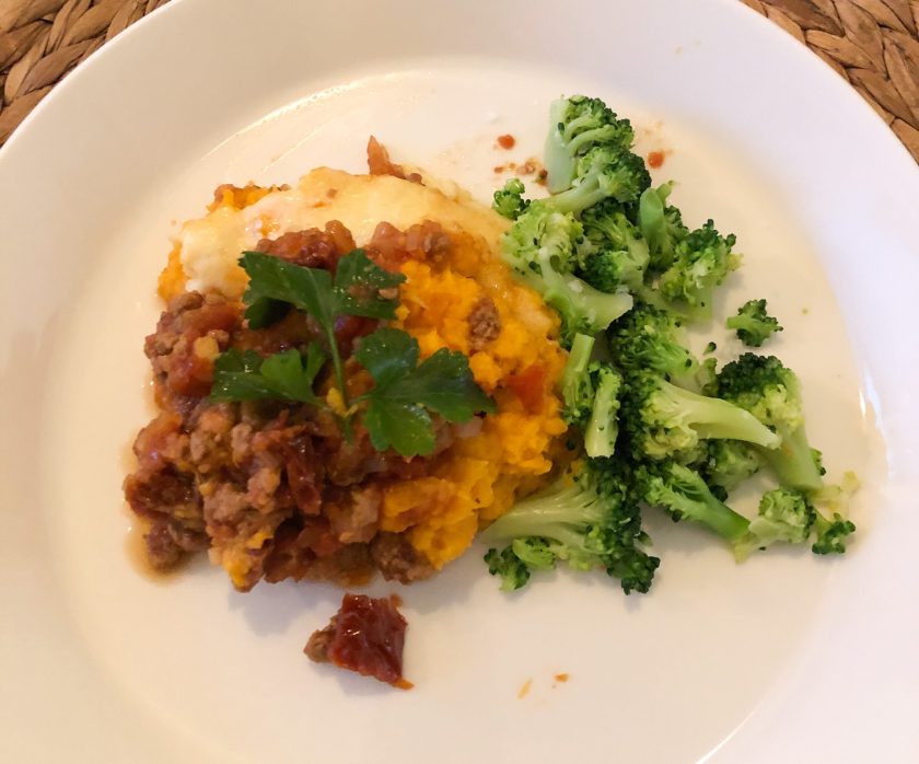 Shepherds pie med sötpotatis