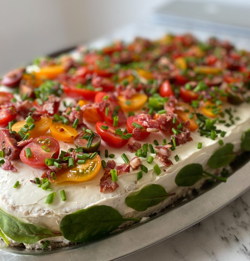 Smörgåstårta á la club sandwich
