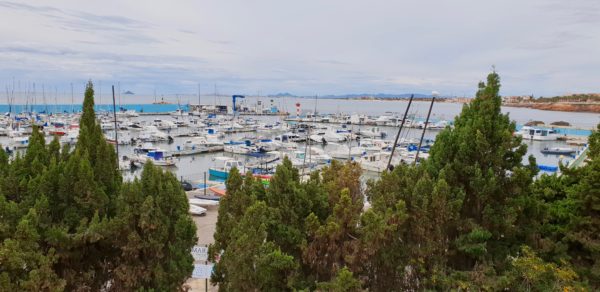 Strandpromenaden i Torre de la Horadada