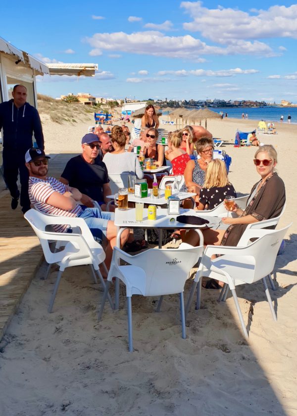 Strandcafé i Torre de la Horadada