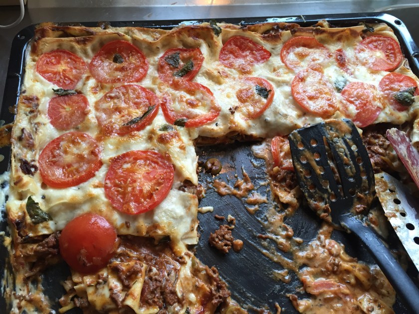 Lyxig lasagne