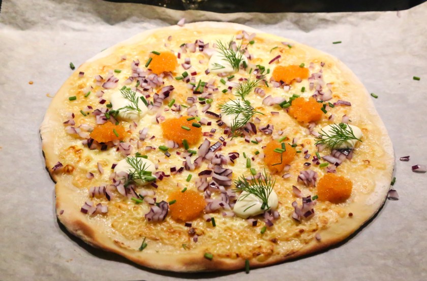 Brillos löjromspizza